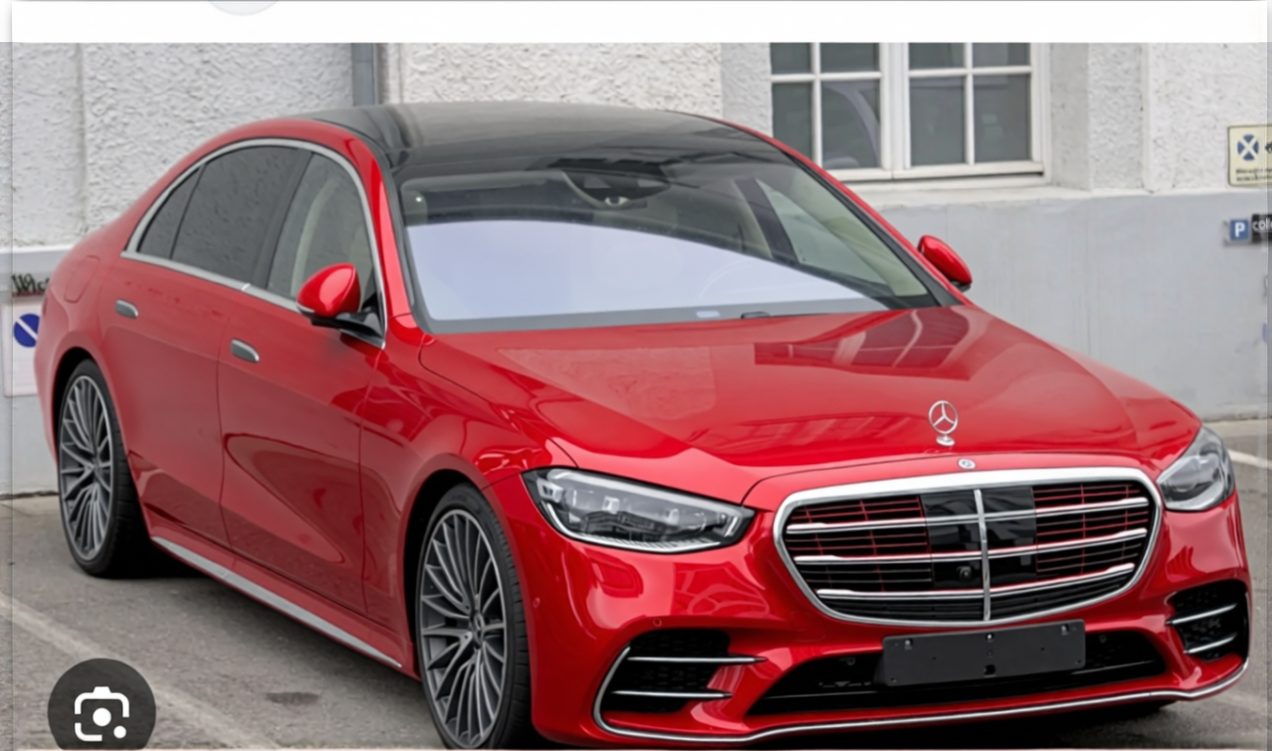 Car rendered in Ferrari Red gloss paint